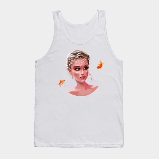 Fish Whisperer Tank Top by rartist